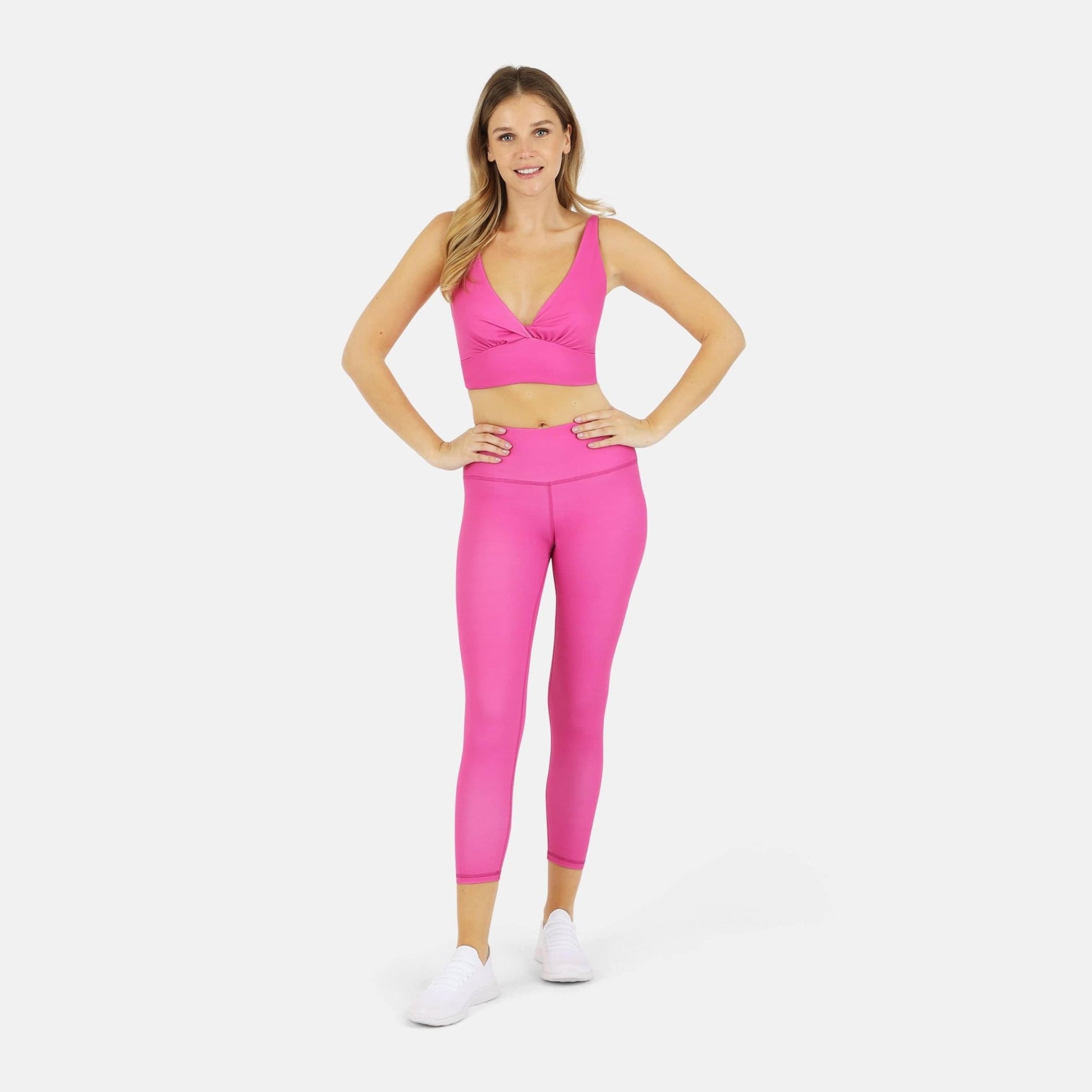 Ada Organic Cotton Twist Around Sports Bra - Baby Organic