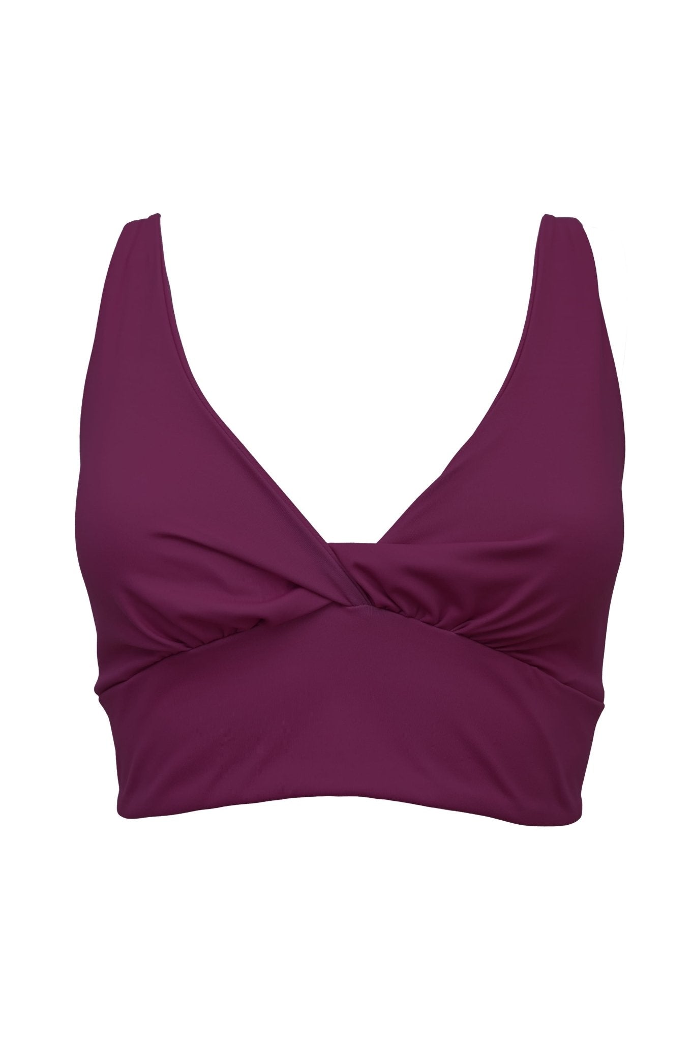 Ada Organic Cotton Twist Around Sports Bra - Baby Organic