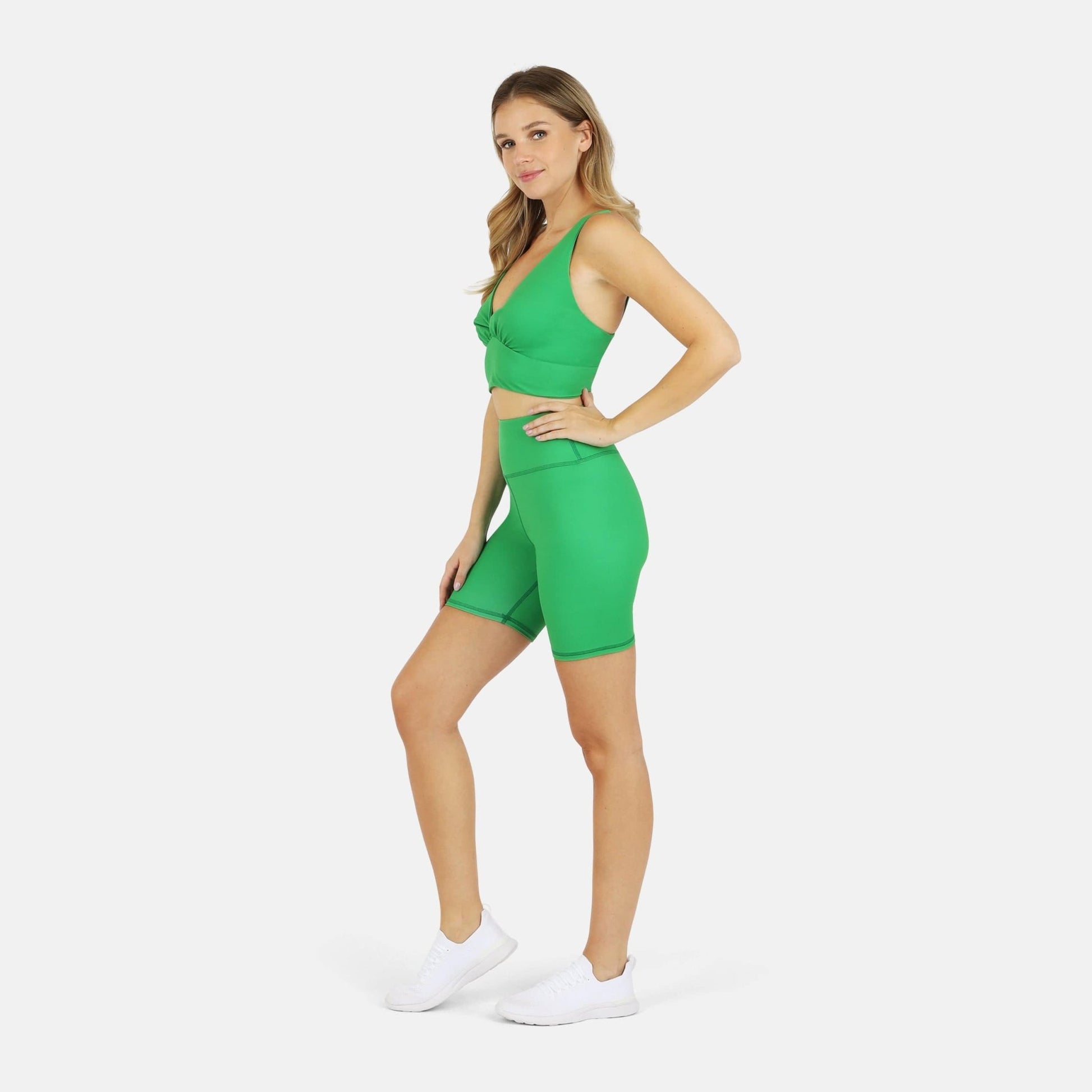 Ada Organic Cotton Twist Around Sports Bra - Baby Organic