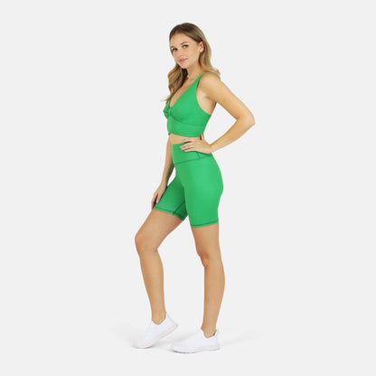 Ada Organic Cotton Twist Around Sports Bra - Baby Organic