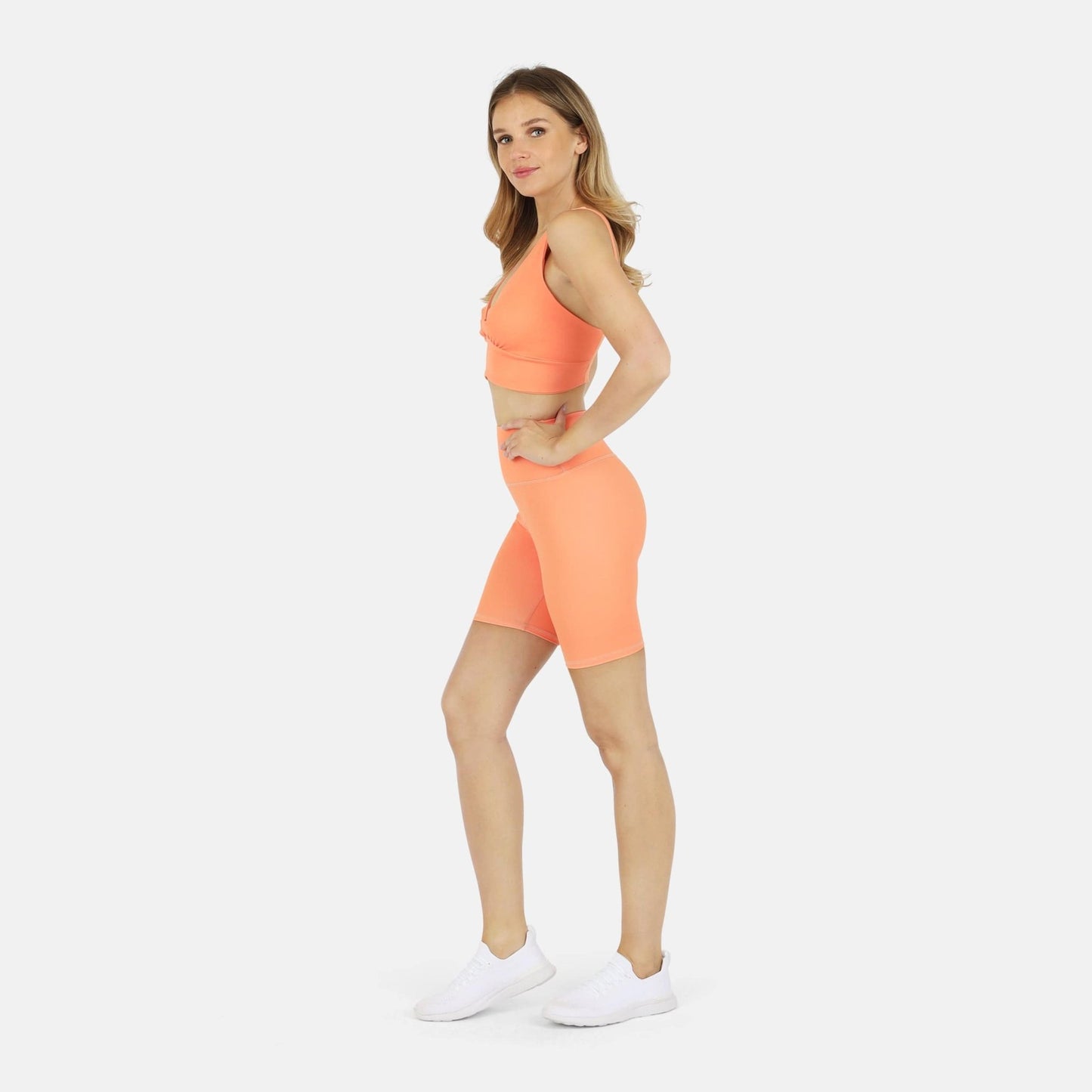 Ada Organic Cotton Twist Around Sports Bra - Baby Organic