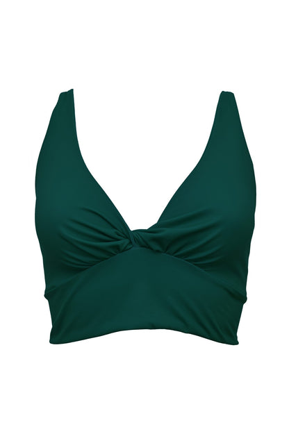 Ada Organic Cotton Twist Around Sports Bra - Baby Organic