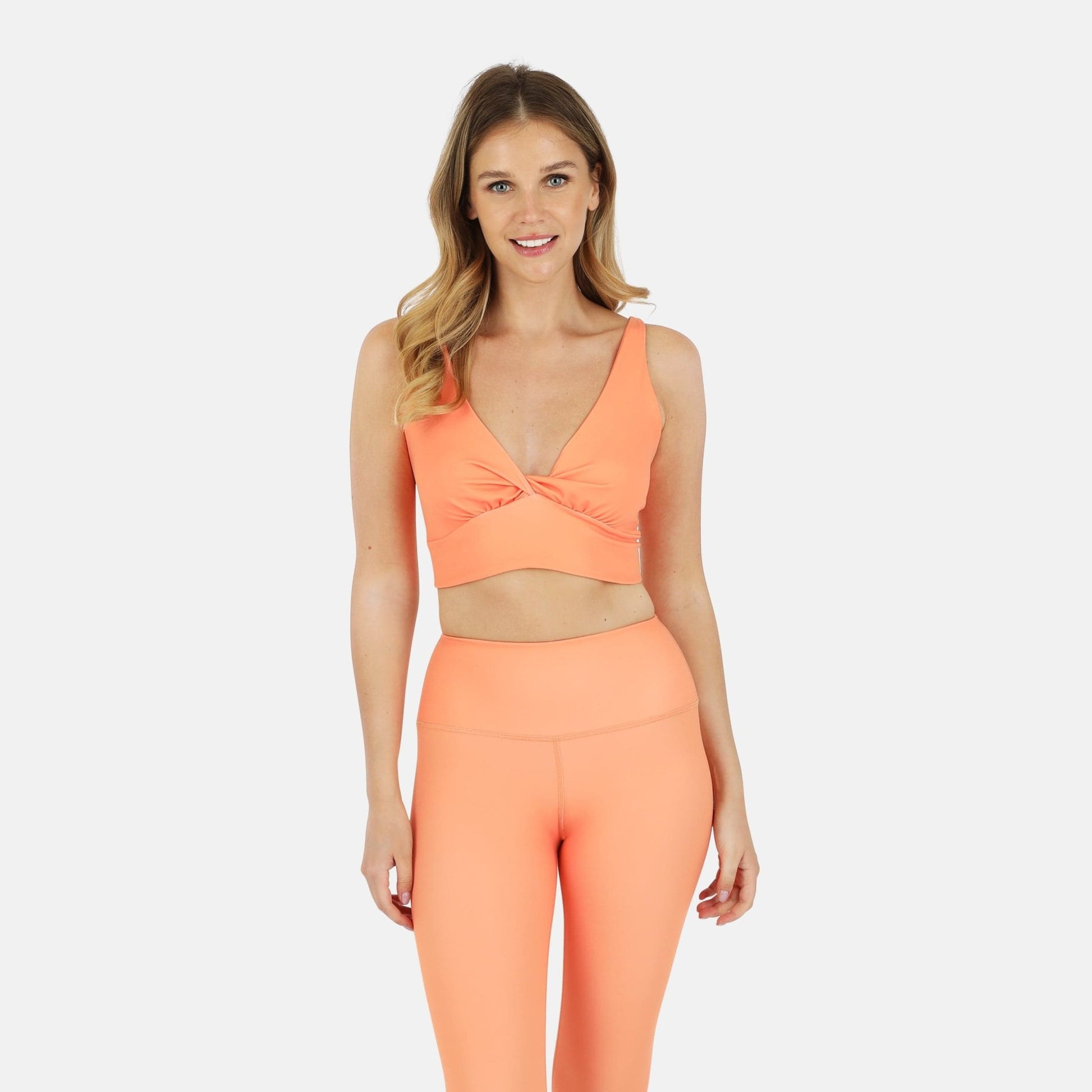 Ada Organic Cotton Twist Around Sports Bra - Baby Organic