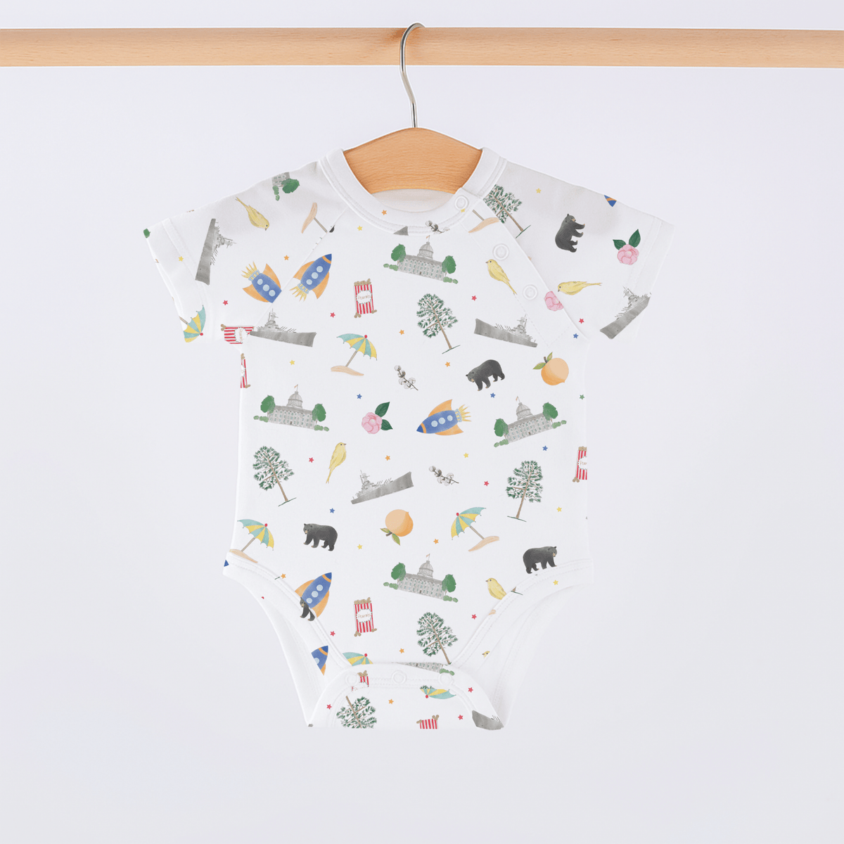 Alabama Kids Organic Cotton Onesie - Baby Organic
