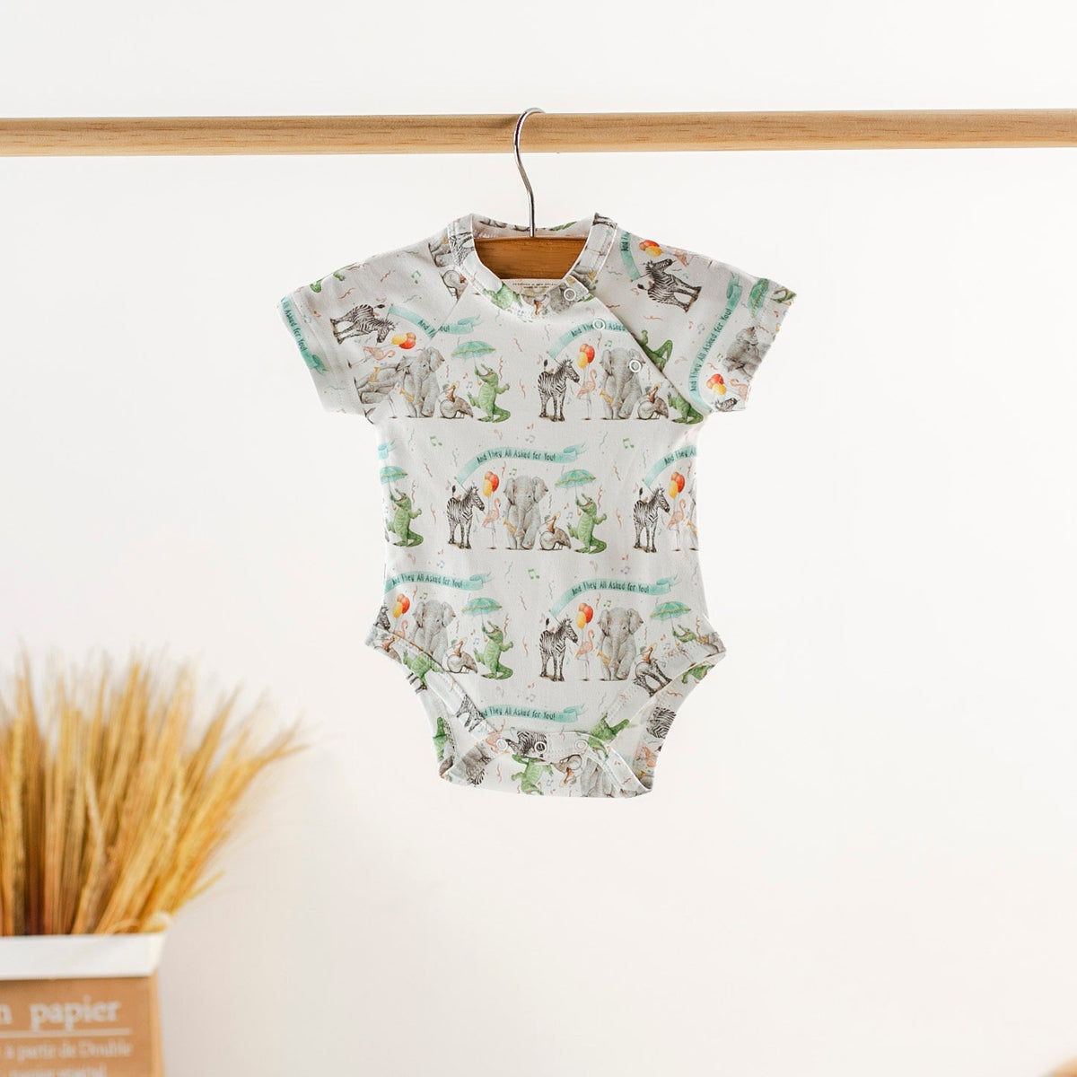 And They All Asked for You Organic Cotton Baby Onesie - Baby Organic
