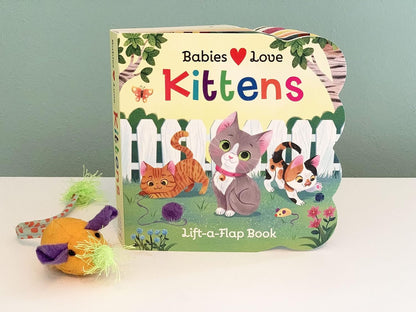 Babies Love Kittens: a Lift-A-Flap Board Book for Babies and Toddlers - Baby Organic