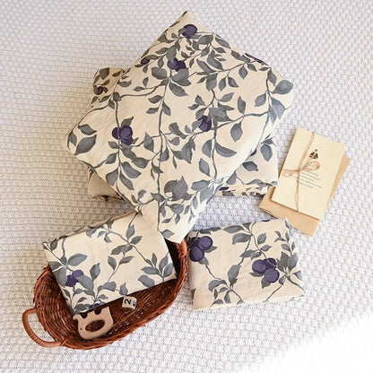 Baby Blanket Garbo Brand Organic Cotton Newborn Photography Bed Girls Boy Accessories Gift Set Soft Kids Fitted Sheet Cover - Baby Organic
