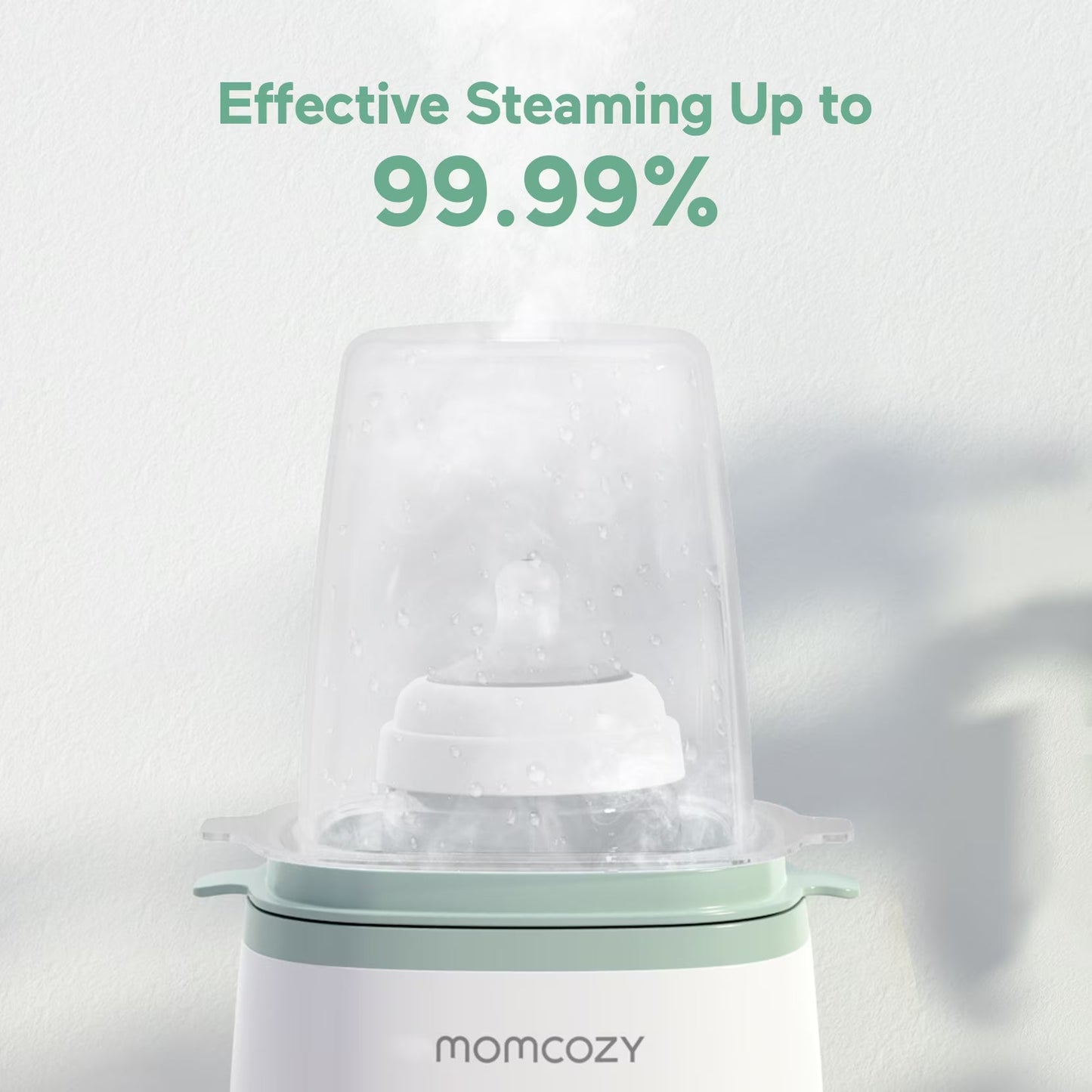 Baby Bottle Warmer, 6-In-1 Baby Milk Warmer with Smart Temperature Control, Breastmilk Warmer, Fast Baby Food Heater, Steam Sterilizer - Baby Organic