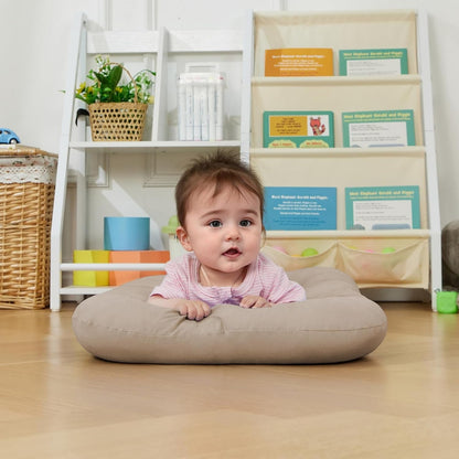 Baby Lounger for Infants Babies 0-12 Months, Bionic Organic Lounger, Soft Cotton Breathable Infant Floor Seats & Loungers for Newborn Baby Shower Gifts - Baby Organic