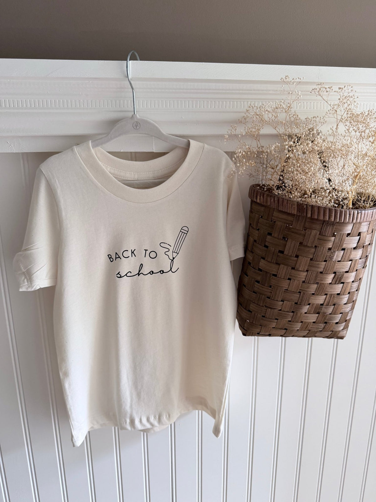 Back To School Organic Kids T-Shirt - Baby Organic