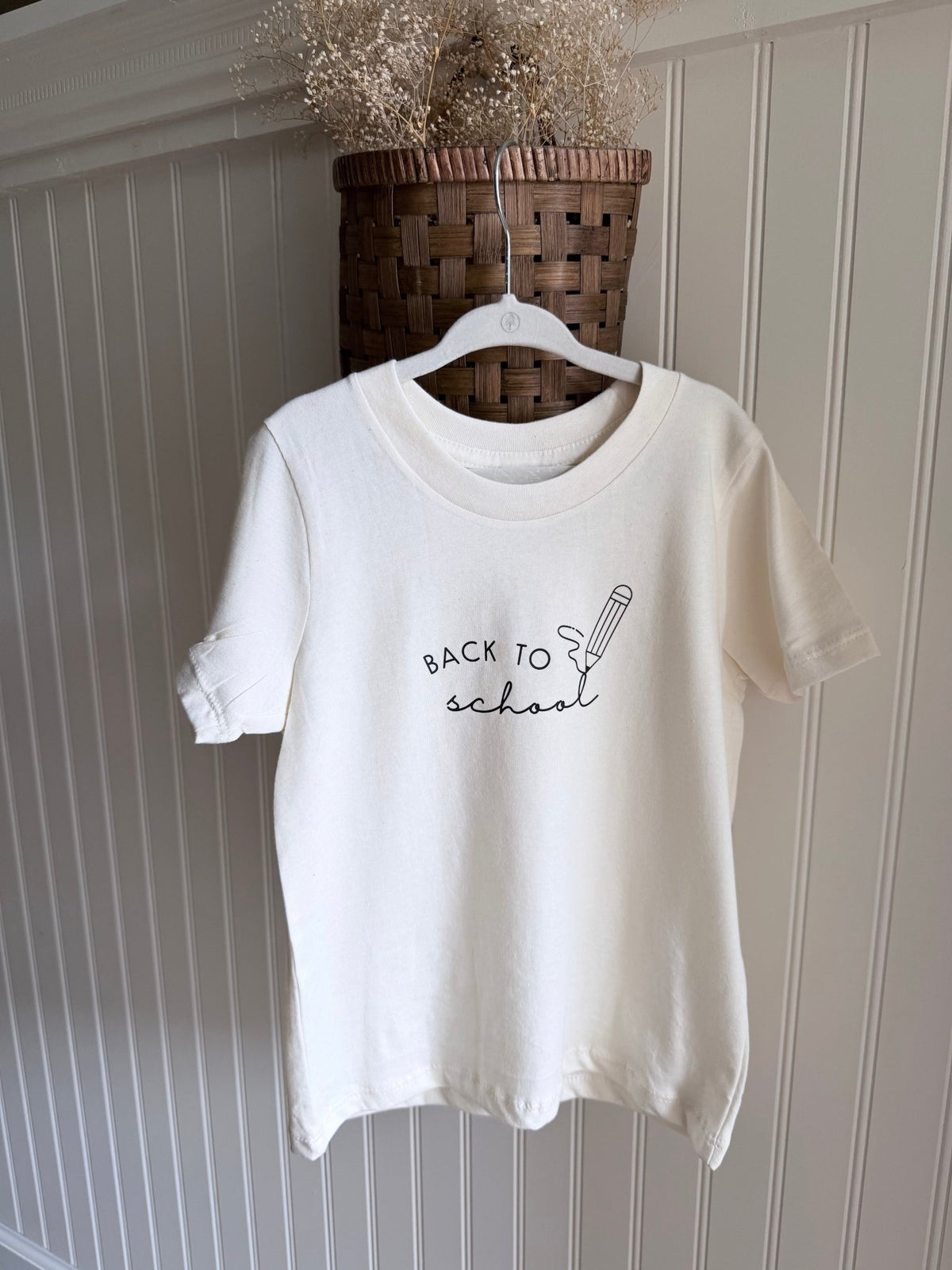 Back To School Organic Kids T-Shirt - Baby Organic
