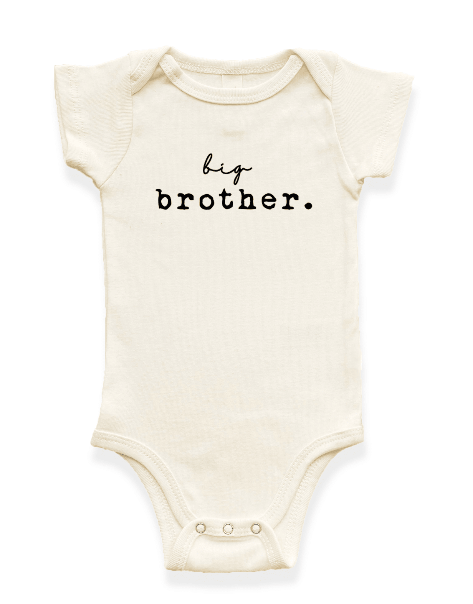 Big Brother Baby Bodysuit organic cotton short sleeve baby outfit