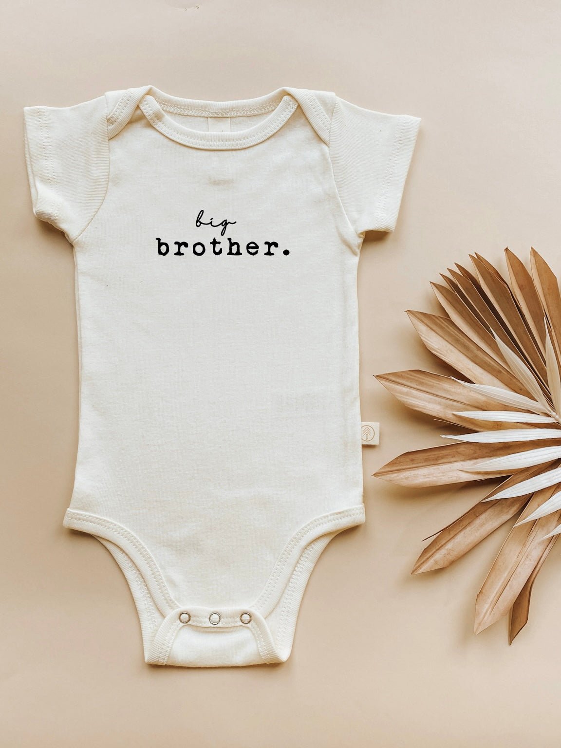 Big Brother Baby Bodysuit soft breathable organic cotton clothing for babies