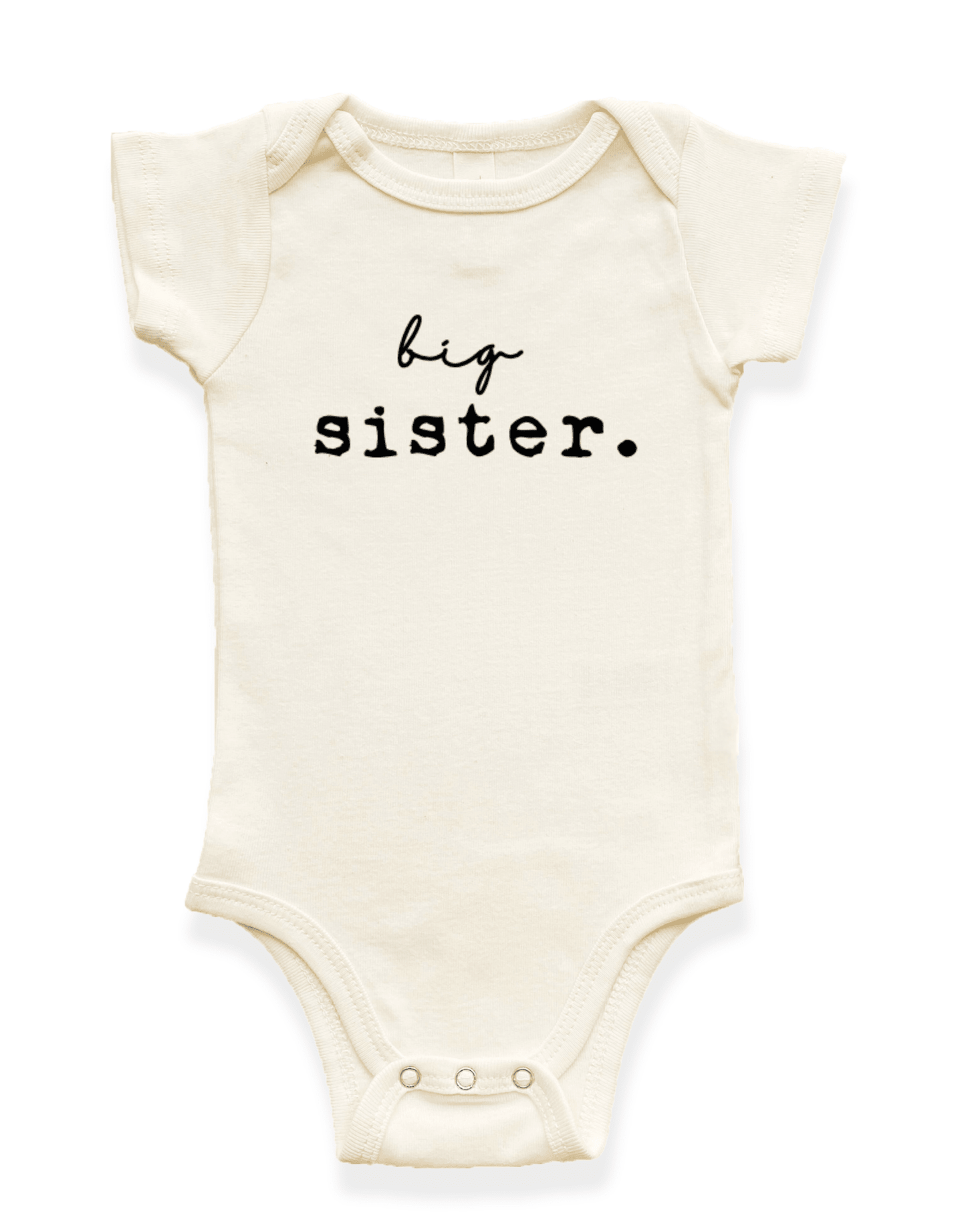 Big Sister Organic Baby Bodysuit - Baby Organic