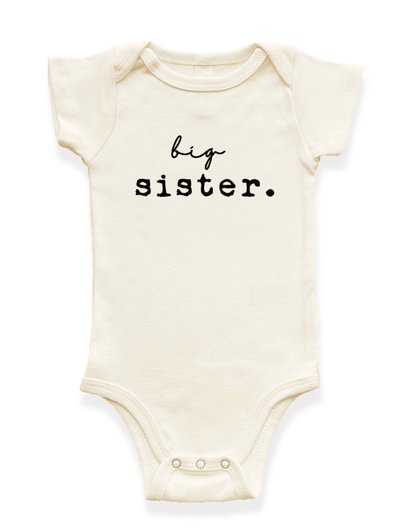 Big Sister Organic Baby Bodysuit - Baby Organic