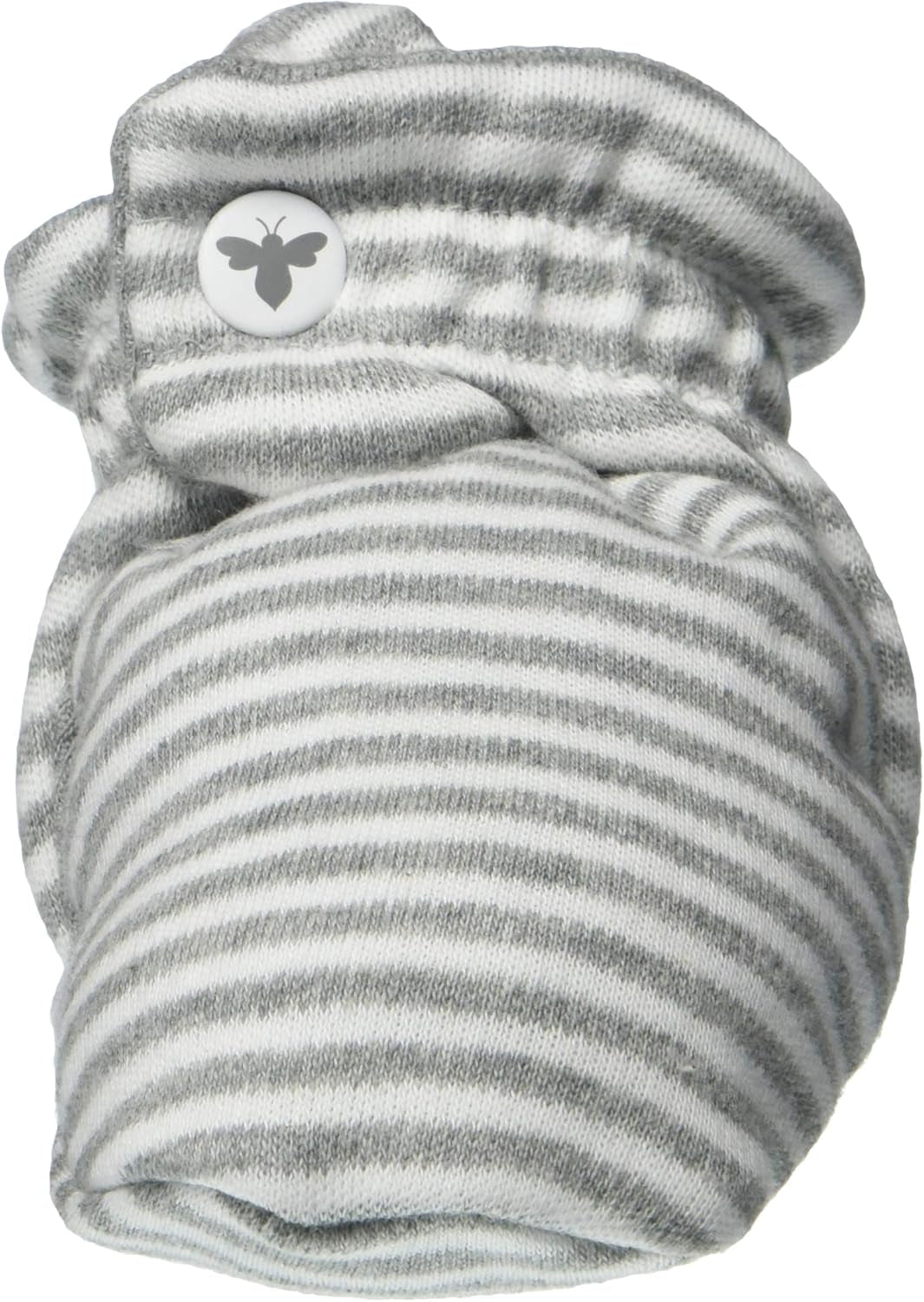 Burt’S Bees Baby Adjustable Baby Booties, 100% Organic Cotton, Easy on and off Snap Boots, Snug Fit - Baby Essential - Baby Organic