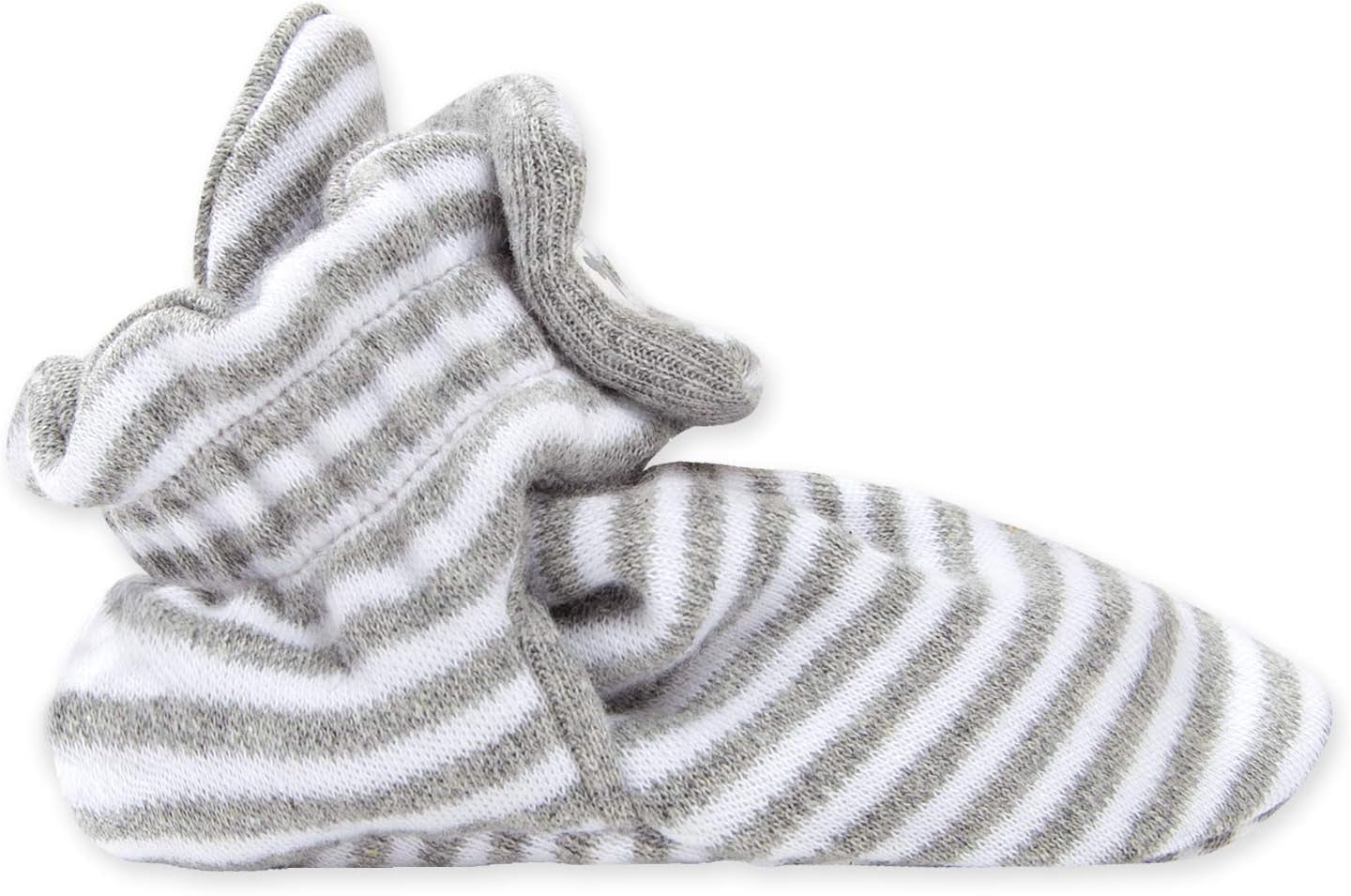 Burt’S Bees Baby Adjustable Baby Booties, 100% Organic Cotton, Easy on and off Snap Boots, Snug Fit - Baby Essential - Baby Organic
