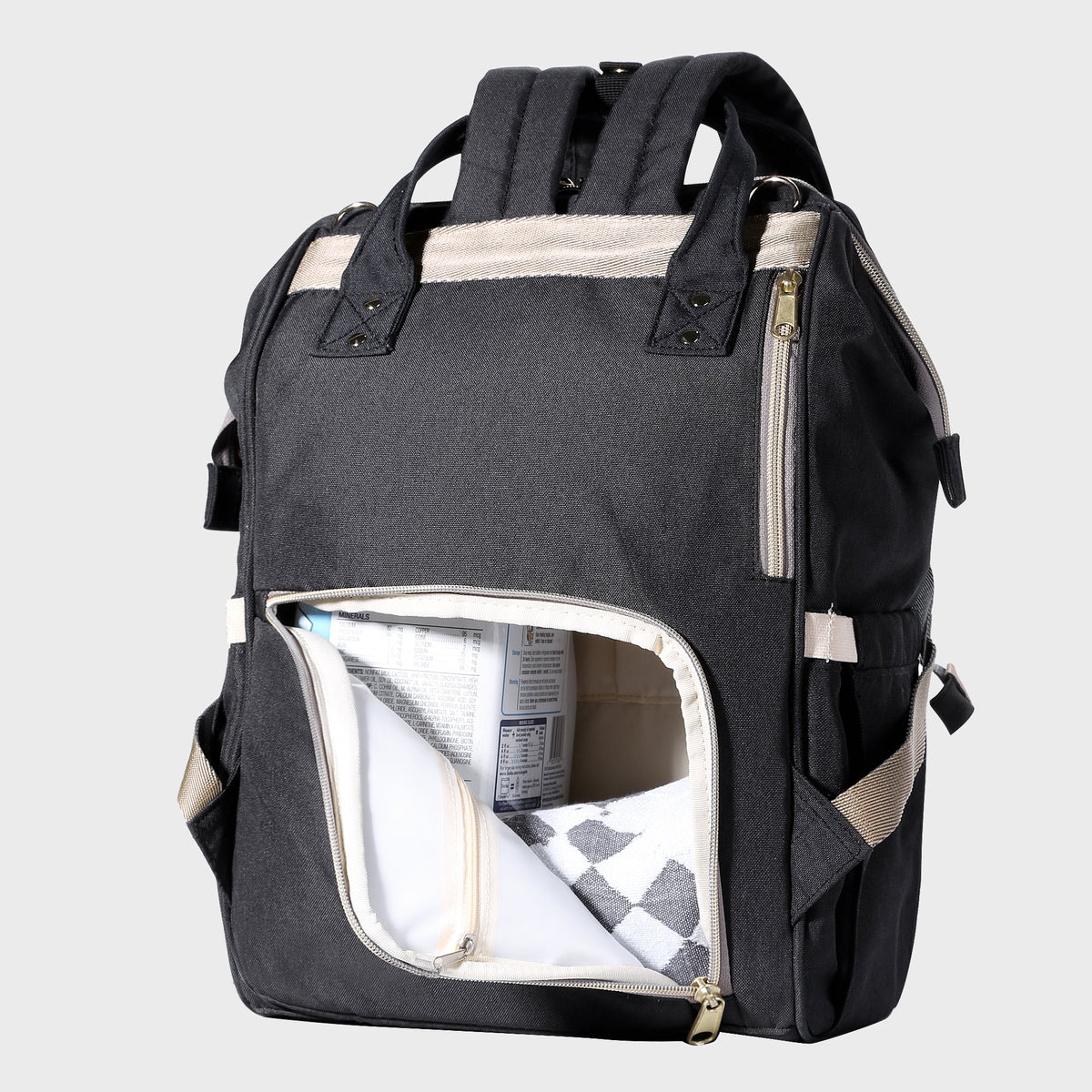 Classic Embroidered Diaper Backpack - Baby Organic