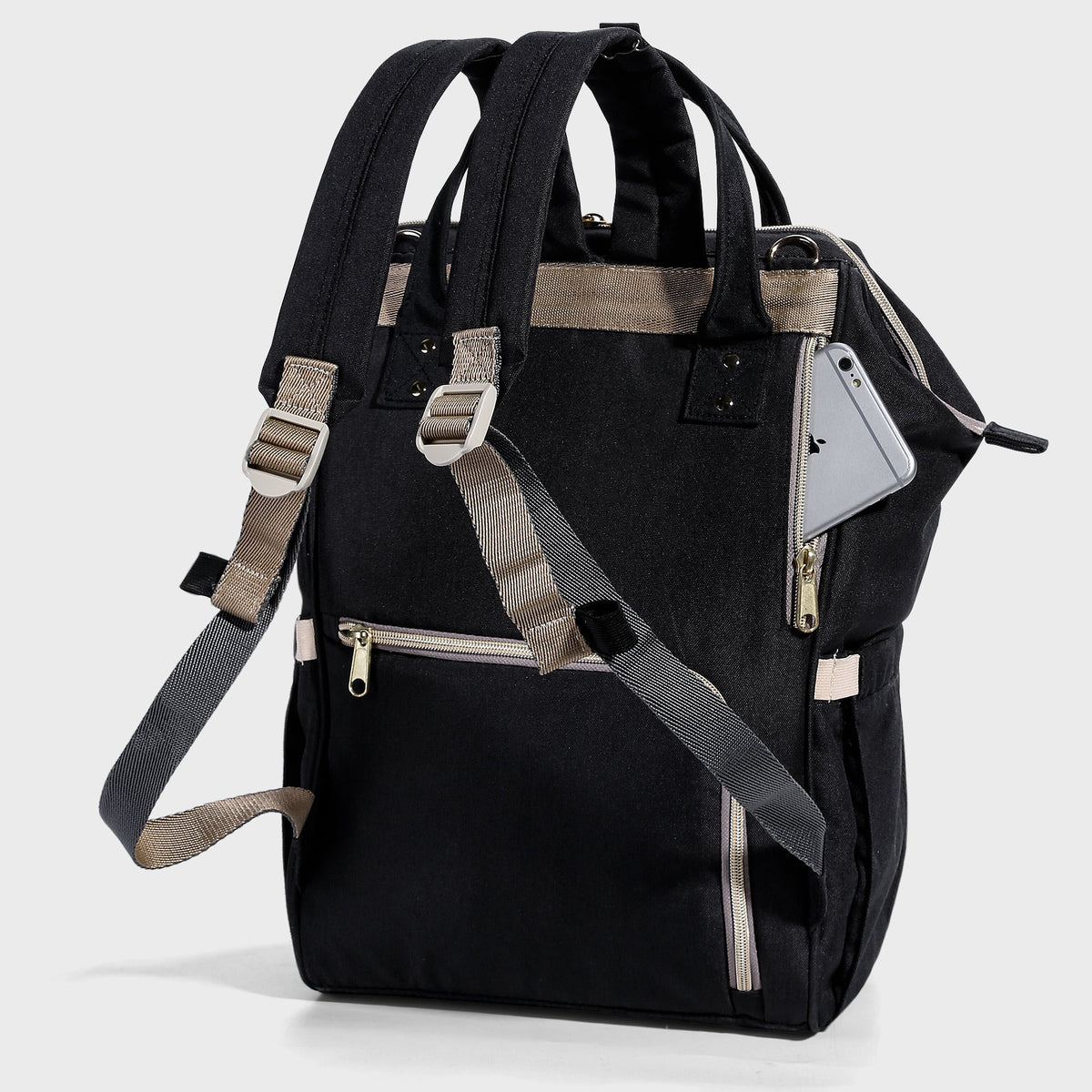 Classic Embroidered Diaper Backpack - Baby Organic