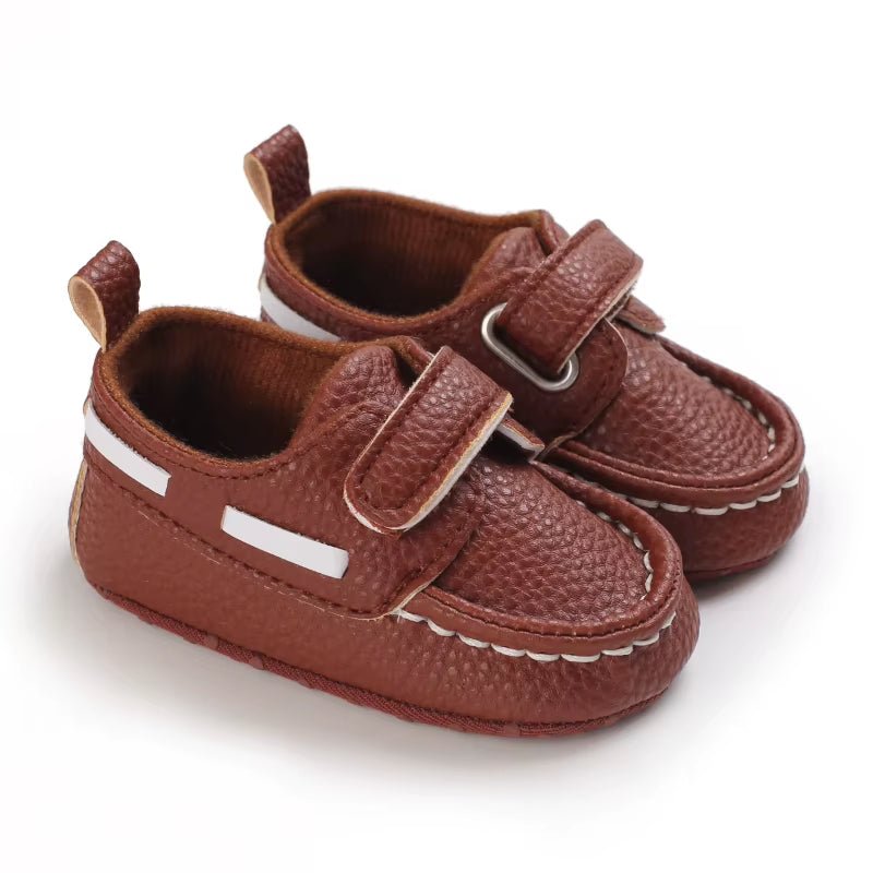 Classic Fashion Boys and Girls Flat Walking Shoes Loafers Canvas Non-Slip Shoes for Newborn Babies First Walker Walking Shoes - Baby Organic