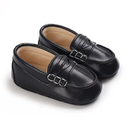 Classic Fashion Boys and Girls Flat Walking Shoes Loafers Canvas Non-Slip Shoes for Newborn Babies First Walker Walking Shoes - Baby Organic