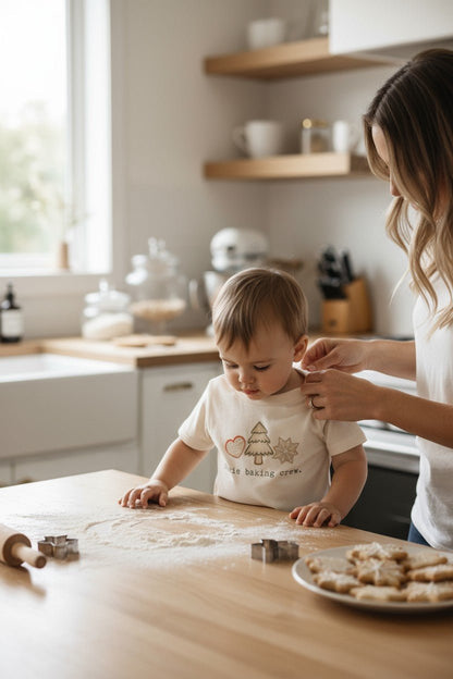Cookie Baking Crew Organic Kids T-Shirt - Baby Organic
