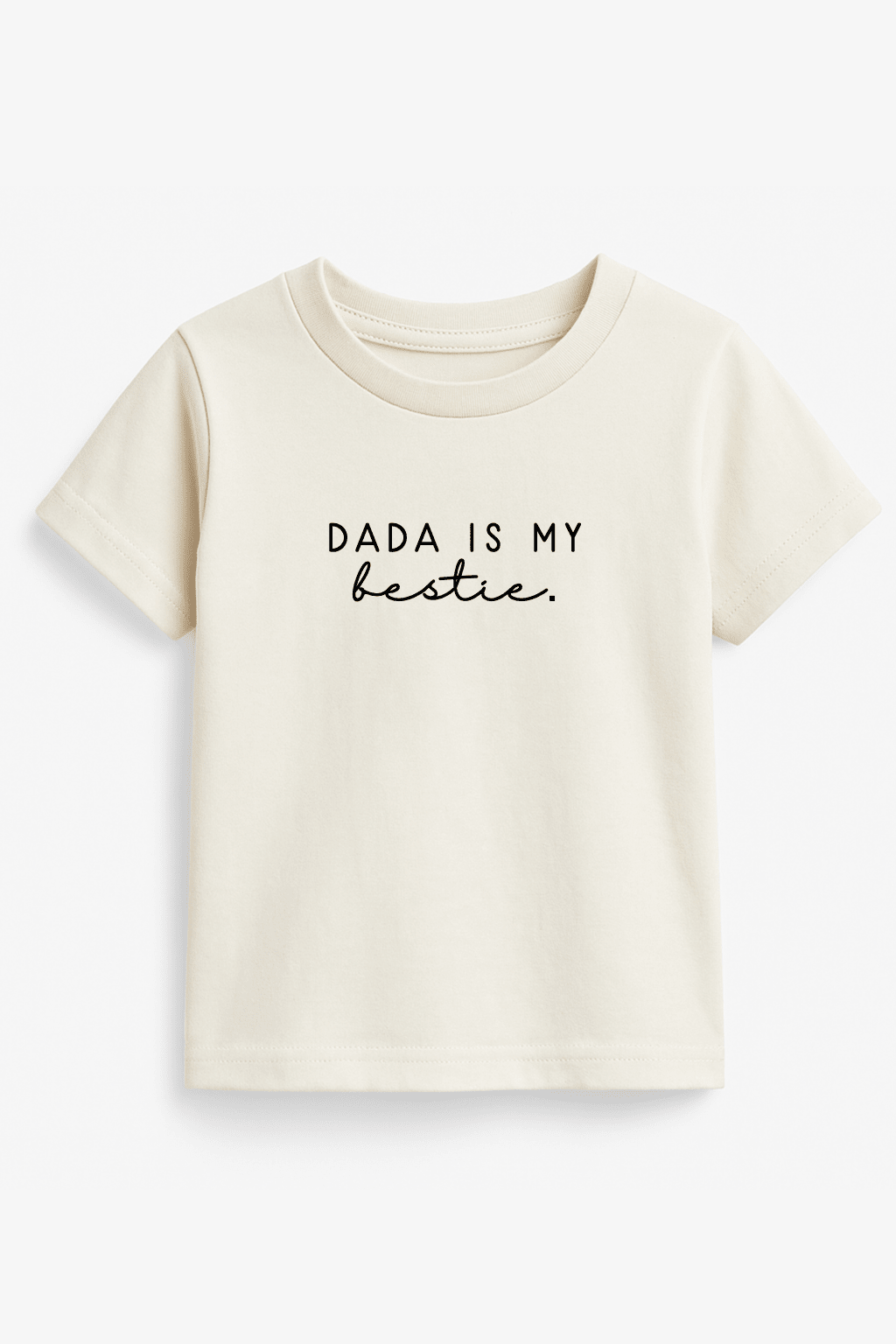 Dada is My Bestie Organic Kids T-shirt - Baby Organic