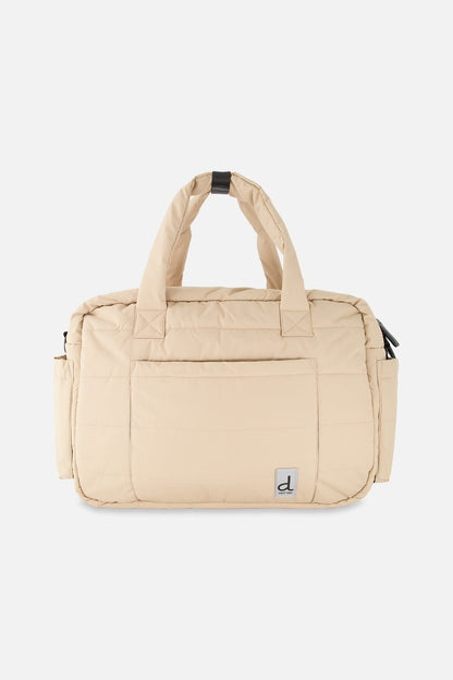 Diaper Bag With Changing Mat Beige - Baby Organic