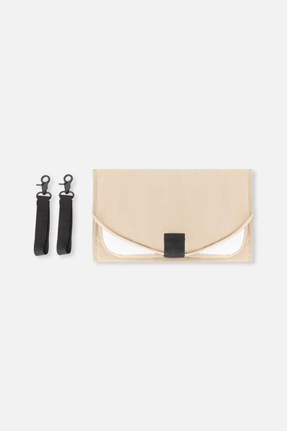 Diaper Bag With Changing Mat Beige - Baby Organic