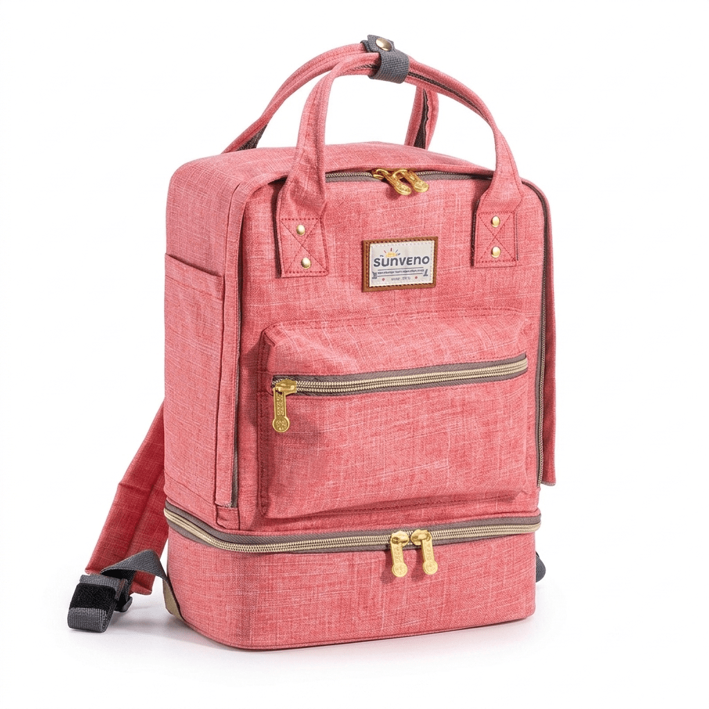 Double Layer Breast Milk Cooler Bag & Nursing Backpack - Baby Organic