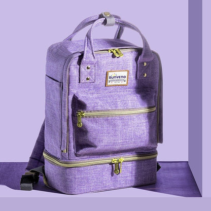 Double Layer Breast Milk Cooler Bag & Nursing Backpack - Baby Organic