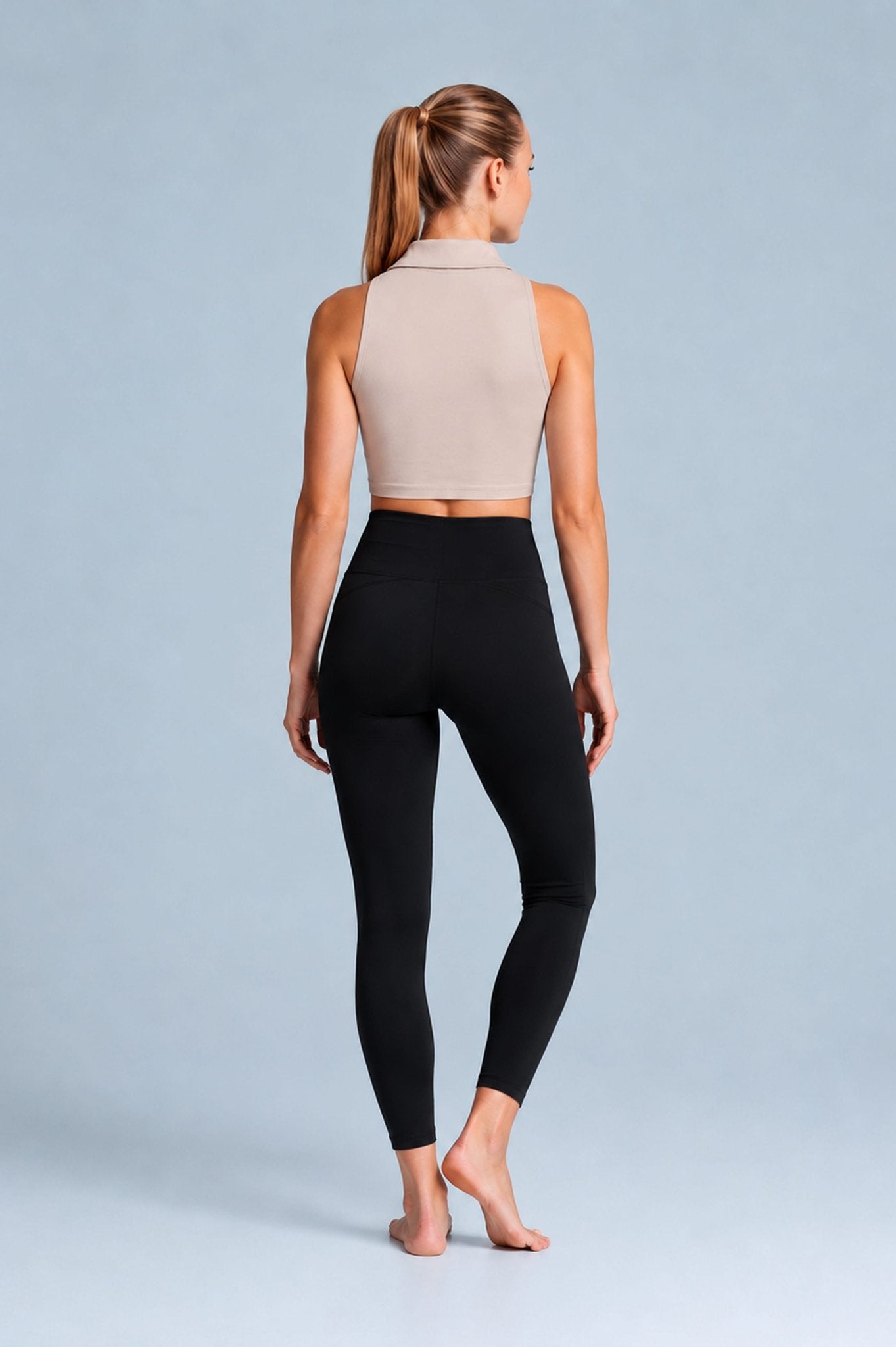 Dylan Organic Cotton Crop Polo Tank - Baby Organic