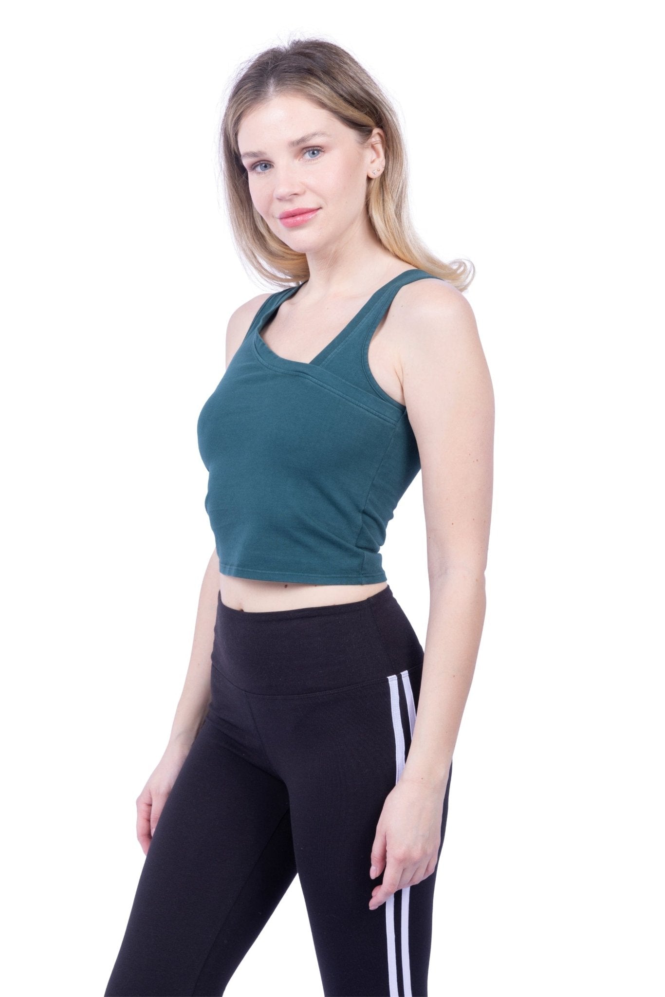 Eden Asymmetrical Organic Cotton Tank - Baby Organic