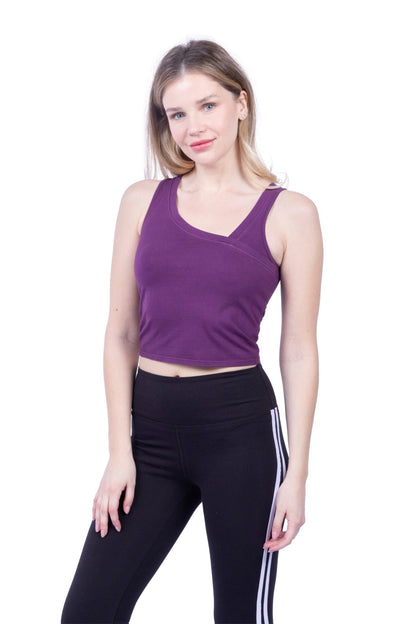 Eden Asymmetrical Organic Cotton Tank - Baby Organic
