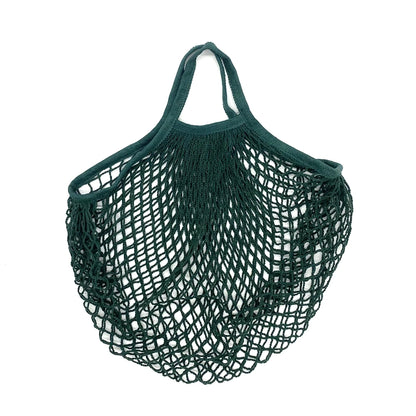 Reusable Grocery Bags Eco-Friendly Organic Cotton Mesh Tote Bags Portable Net String Bag for Shopping Storage Fruit Vegetable