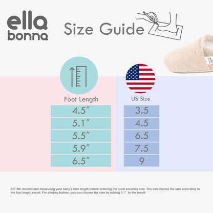 Fleece Baby House Booties, Non-Slip Sole, Organic Cotton Lining, Gray - Baby Organic