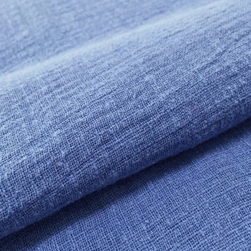 Free Shipping 130X100Cm Soft Linen Cotton Fabric Organic Material Pure Natural Flax Cambric Eco DIY Clothes Patchwork Fabric - Baby Organic