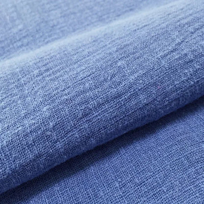 Free Shipping 130X100Cm Soft Linen Cotton Fabric Organic Material Pure Natural Flax Cambric Eco DIY Clothes Patchwork Fabric - Baby Organic