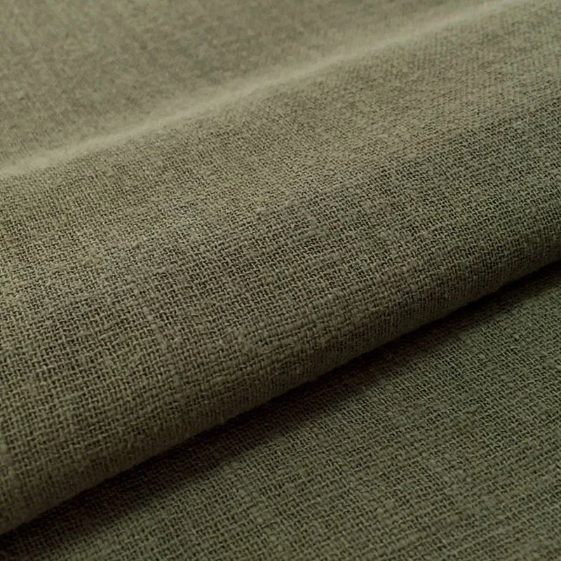 Free Shipping 130X100Cm Soft Linen Cotton Fabric Organic Material Pure Natural Flax Cambric Eco DIY Clothes Patchwork Fabric - Baby Organic