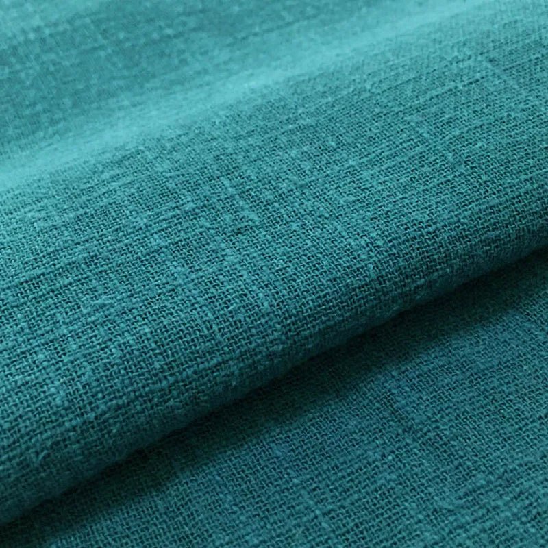 Free Shipping 130X100Cm Soft Linen Cotton Fabric Organic Material Pure Natural Flax Cambric Eco DIY Clothes Patchwork Fabric - Baby Organic