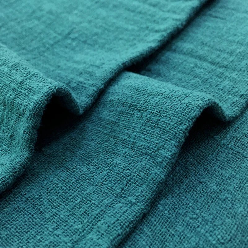 Free Shipping 130X100Cm Soft Linen Cotton Fabric Organic Material Pure Natural Flax Cambric Eco DIY Clothes Patchwork Fabric - Baby Organic