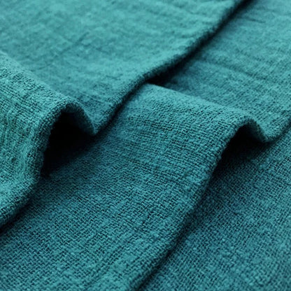 Free Shipping 130X100Cm Soft Linen Cotton Fabric Organic Material Pure Natural Flax Cambric Eco DIY Clothes Patchwork Fabric - Baby Organic