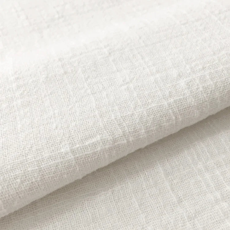 Free Shipping 130X100Cm Soft Linen Cotton Fabric Organic Material Pure Natural Flax Cambric Eco DIY Clothes Patchwork Fabric - Baby Organic