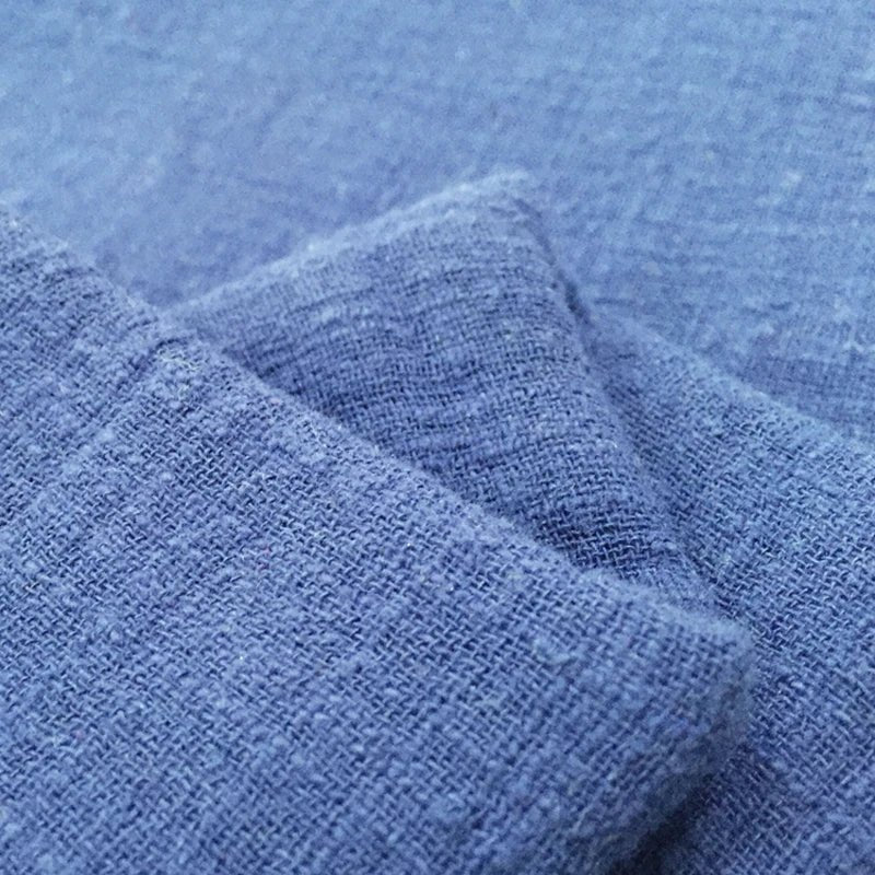 Free Shipping 130X100Cm Soft Linen Cotton Fabric Organic Material Pure Natural Flax Cambric Eco DIY Clothes Patchwork Fabric - Baby Organic