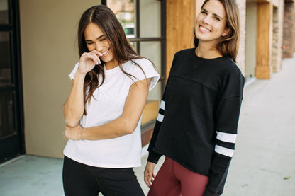 Gilda Organic Cotton Varsity Sweatshirt - Baby Organic