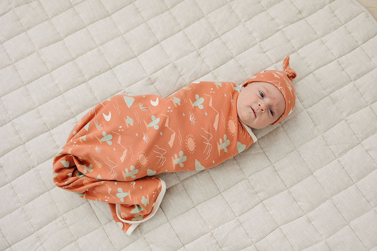 GOTS Certified Organic Cotton Hat - Desert - Baby Organic