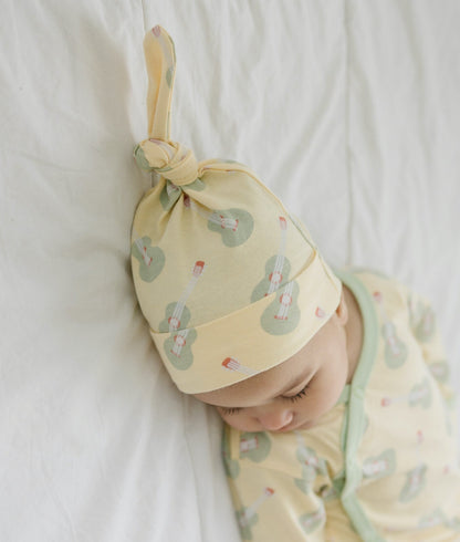 GOTS Certified Organic Cotton Hat - Ukulele - Baby Organic