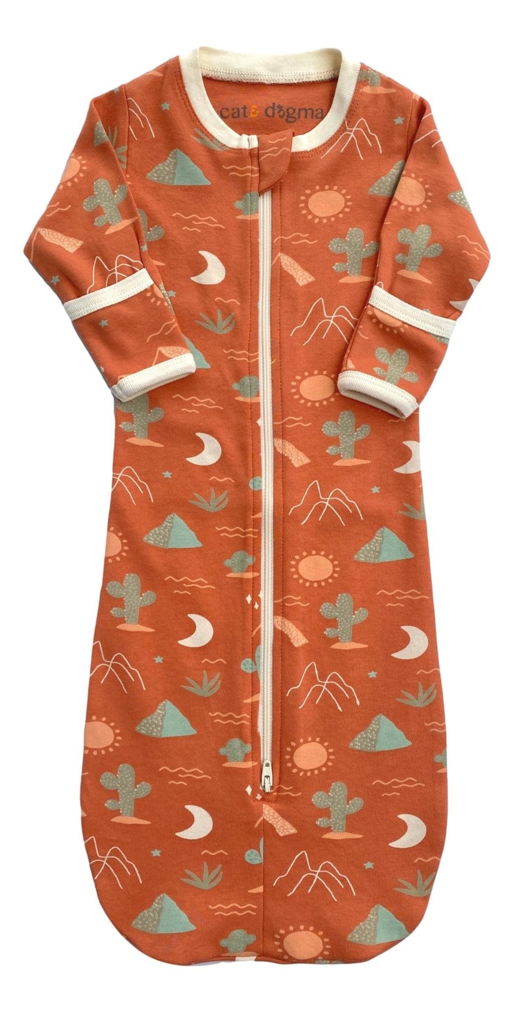 GOTS Certified Organic Cotton Sleepsack - Desert - Baby Organic
