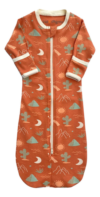GOTS Certified Organic Cotton Sleepsack - Desert - Baby Organic