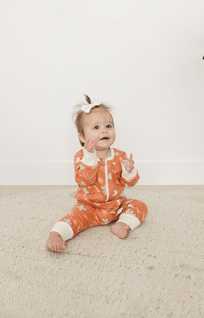 GOTS Certified Organic Cotton Zippy - Desert - Baby Organic